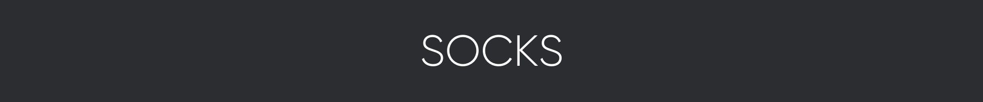 Socks Banner