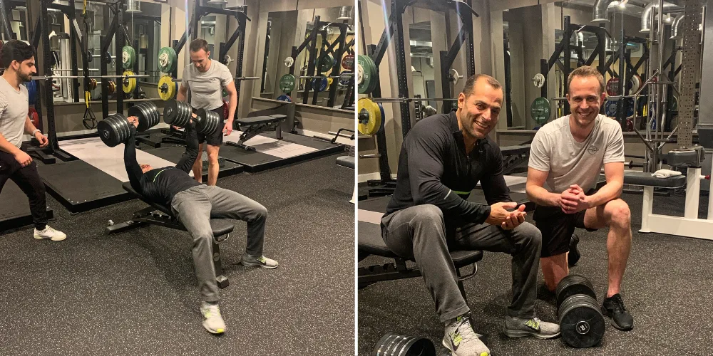 Journey to 100kg Dumbbell Bench Press