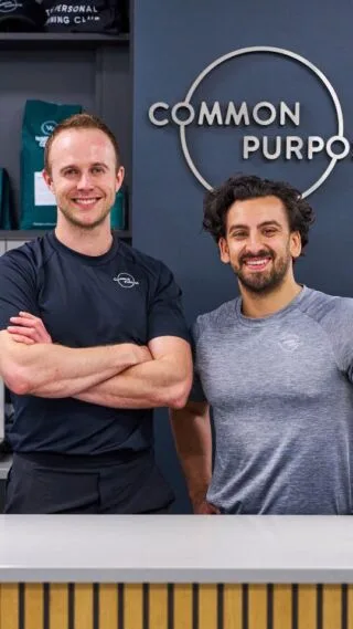 As personal trainers, helping others gives us purpose—that’s what inspired our founders Sam and Tiago to create the Common Purpose Club. We built this community because we saw how people were being alienated by the fitness industry; an industry that focuses on appearances, leading many to develop unhealthy, obsessive relationships with how they look, often at the expense of their overall wellbeing.

At Common Purpose, we’re here to change that. Your training should take you further than just looking good—it’s about living better, running faster, moving more freely, and fully embracing your athletic potential. We’re not just focused on the surface, we’re committed to helping you achieve long-lasting results that enhance your life in every way.

Find out more about the thinking behind Common Purpose in our reel.
